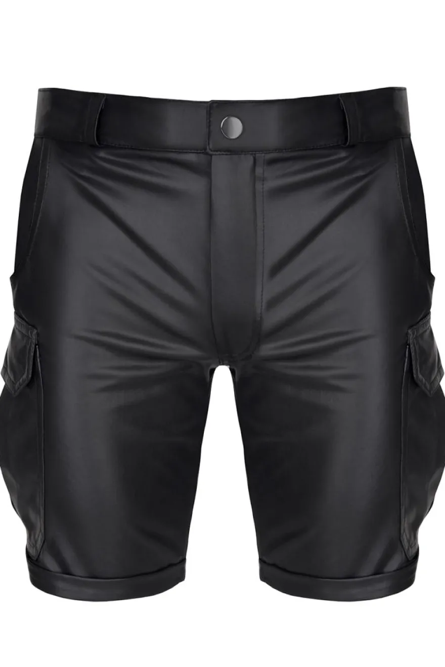 Regnes Fetish Planet - Wetlook Shorts mit Taschen
