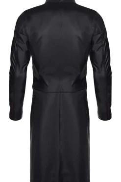 Regnes Fetish Planet - Wetlook Herren Mantel schwarz