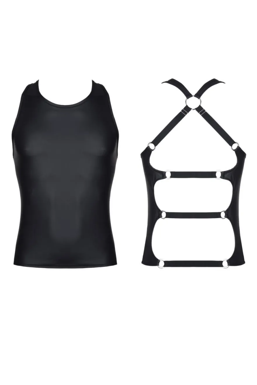 Regnes Fetish Planet - Wetlook T-Shirt Crossdresser Fetish Line schwarz