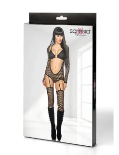 Saresia - Netz-Outfit von Saresia schwarz