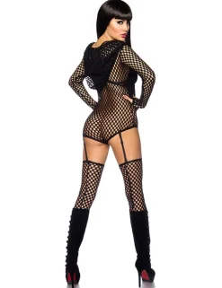Saresia - Netz-Outfit von Saresia schwarz
