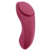 Satisfyer - Sexy Secret Panty Vibrator wine red