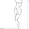 schwarzer Bodystocking BS060 von Passion Universalgröße