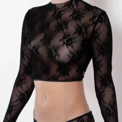 Spitzenjunge - Croptop EVA aus Spitze