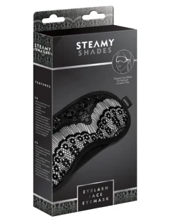 Steamy Shades - Augenmaske aus Satin und Spitze