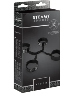 Steamy Shades - "Hog Tie" Fesselset für Hand- und Fußgelenke