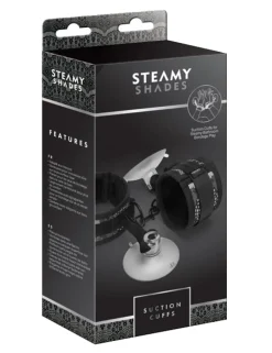 Steamy Shades - Suction Cuffs - Handfesseln mit Saugnapf