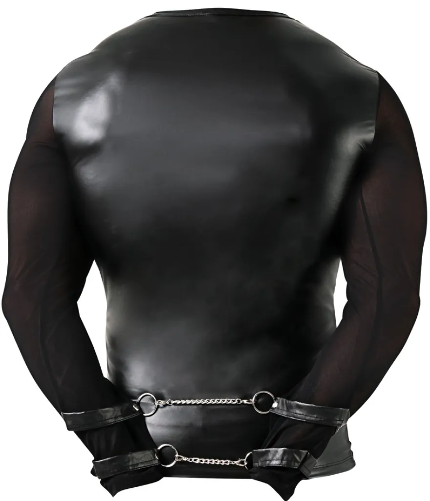 Svenjoyment - Bondage Langarm-Shirt schwarz