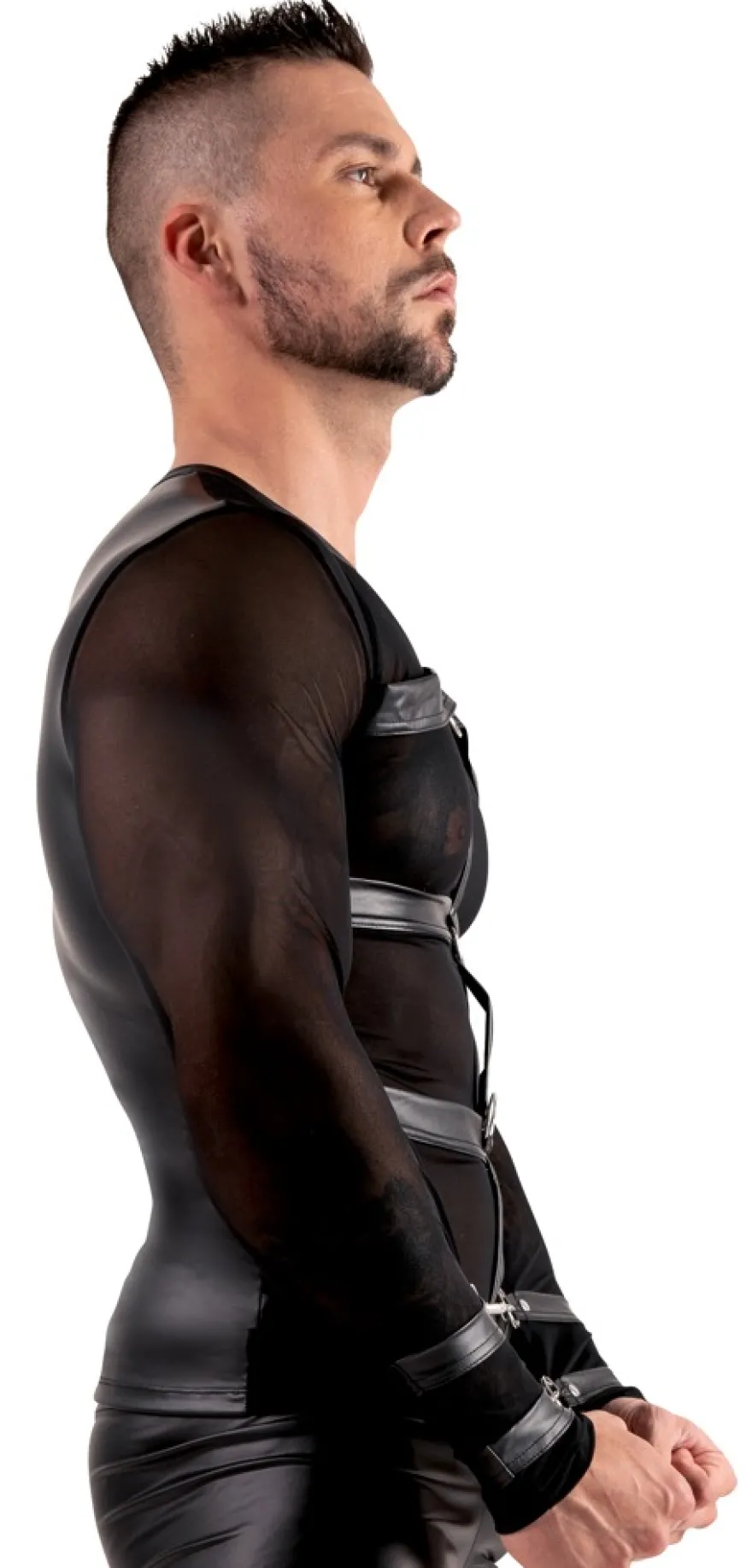 Svenjoyment - Bondage Langarm-Shirt schwarz