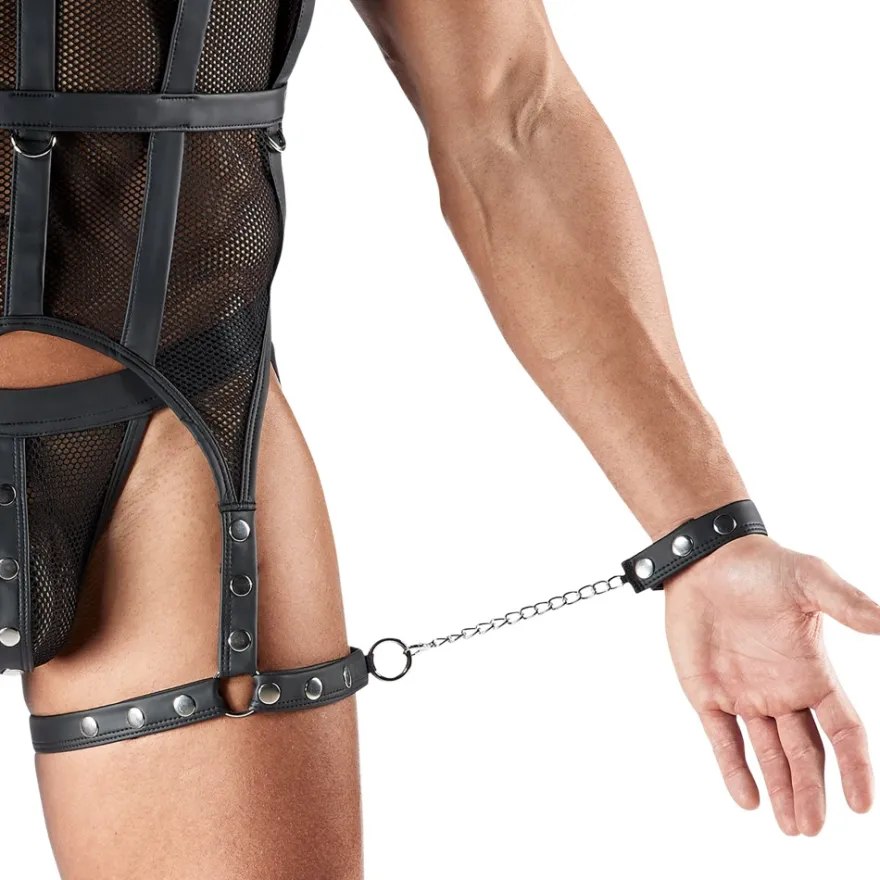 Svenjoyment - Bondage Set mit Harness und Jockstrap