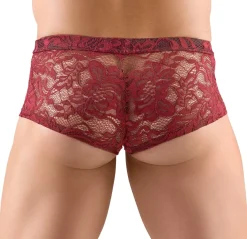 Svenjoyment - Herren Pants aus floraler Spitze
