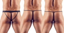 Svenjoyment - Herren Strings 3er schwarz