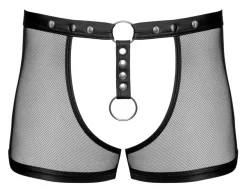Svenjoyment - Ouvert Pants aus Netz
