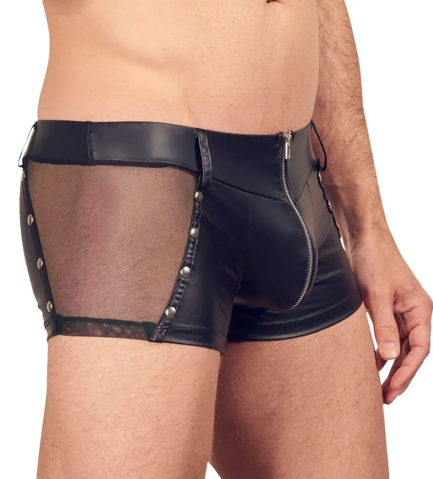 Svenjoyment - Pants mit Nieten und Netz