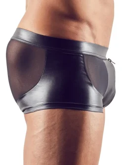Svenjoyment - Powernet Pants mit Wetlook & Reißverschluss
