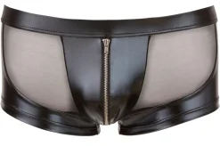 Svenjoyment - Powernet Pants mit Wetlook & Reißverschluss