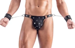Svenjoyment - String mit Handschellen