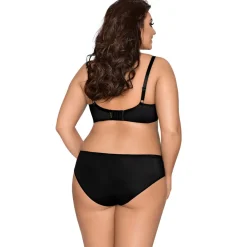 V-8463PS Plus Size panty pink-black 4XL