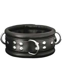 XXdreamSToys - Leder-Halsfessel breit schwarz