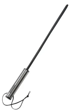 XXdreamSToys - Rohrstock 'Flex' mit Edelstahlgriff, Ø 1,30 cm schwarz
