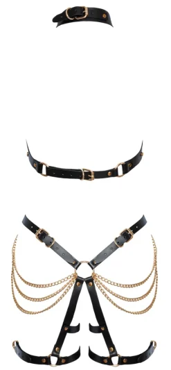 Zado - Harness Set aus Leder
